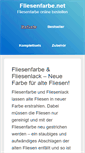 Mobile Screenshot of fliesenfarbe.net